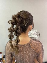 ウルー 銀座店(uruu)&nbsp;【ツイン編みおろし】銀座/銀座駅/ヘアセット/早朝