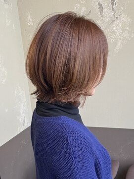 ヘアーメイク アチャ(hair make accha) 黒髪/グレーベージュ/レイヤーロング/前髪パーマ/伸ばしかけ