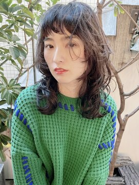 トイロ 中目黒(Toiro) ウルフパーマ/くせ毛風パーマ/フェイスレイヤー【大毛亮佑】