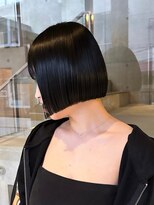 ヲタク(wotaku.)&nbsp;黒髪ボブミニボブぷつっとボブブルーブラック暗髪カラーネイビー