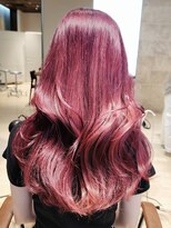 アフロート ギンザ(AFLOAT GINZA) 【Nanako。】ピンクカラー韓国レイヤースタイル