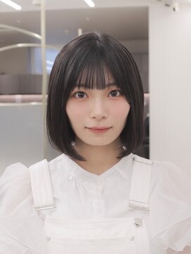 コア 表参道(COA) ボブヘア/レイヤーカット/ウェットヘア/オリーブベージュ/表参道