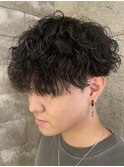 メンズマッシュツイストスパイラルパーマメンズパーマ