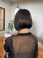 カールム(carlm) 【薬院・今泉carlm/上川美幸】 黒髪ボブ