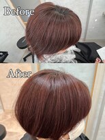 エクラート ミリア 船橋(ECLART milia)&nbsp;《魅せるグレイヘア》艶カラー/白髪ぼかし[船橋]