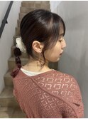顔タイプパーソナルカラーとヘアアレンジ★秋山