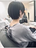 Gem Hair Studio 姉崎 人気な丸みショートボブ