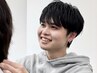 【似合わせカットクーポン】形田指名[メンズ/パーマ/短髪/眉毛]