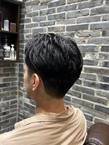 ミリオンバックス 御徒町店(Million Backs)&nbsp;スペインカール/スパイキーショート/ブルーブラック/御徒町