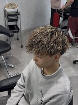 ウノ(U.No.)&nbsp;強めツイストスパイラルパーマ/メッシュ2回