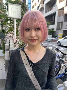 レコ 渋谷(LECO) ペールピンクカラー