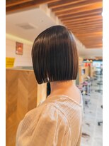 シビバイレボ(CIBI by revo)&nbsp;地毛風カラー/切りっぱなしボブ/ショートボブ[船橋]