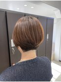 大人ボブ/ハンサムショート