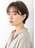 柔らかニュアンスで大人可愛いショート【來海亮兵】