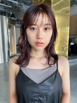 スクリーン(SCREEN) くびれヘア/アプリコットオレンジ/ハイライトカラー/三宮/元町