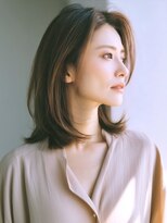 アルトリスト(Altruist Aging×HAIR&SPA)&nbsp;★ダークアッシュ大人ガーリーボブ着物ミディアムレイヤーカット