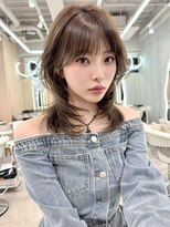 グロー オオミヤ アネックス 大宮(GLROW OMIYA ANNEX)&nbsp;ミディアムレイヤーハッシュカットミディアムウルフレイヤー