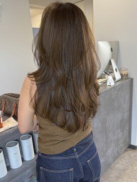 エンヴィー(ENVY) 秋冬おすすめレイヤーたっぷりロング/ブラウン