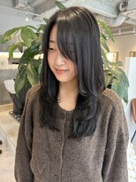 マルフェ 天王寺(marfe)&nbsp;【marfe】レイヤーカット＿ナチュラルレイヤー＿暗髪＿暗染め