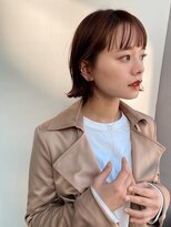 ガーデントウキョウ(GARDEN Tokyo)&nbsp;ボブ/外ハネ/ココアベージュ/オン眉/ボブパーマ