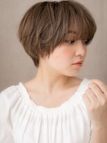 カバーヘア ブリス 戸田公園西口店(COVER HAIR bliss)&nbsp;ウォームブラウン似合わせカットマッシュショートX戸田公園20代