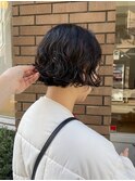 山本/ボブパーマ切りっぱなしボブ吉祥寺パーマニュアンスパーマ
