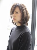 レウナ 外苑前(Reuna)&nbsp;30代40代大人可愛いミディアムレイヤー　レイヤーボブ