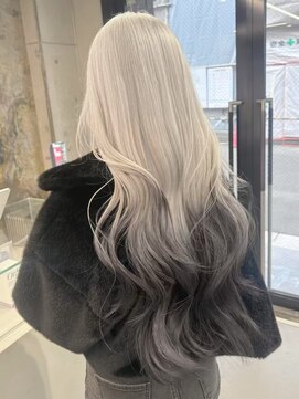 ソル ジングウマエ(SOL JINGUMAE) mayu//ホワイトシルバー×ブラック