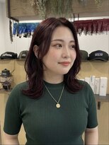 チオ(Chio)&nbsp;【富山】夏の主役！こっくりボルドーと小顔ウルフレイヤー