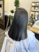 ビーピージェイズ 宇城店(BPJ'S) セミロング アッシュグレー