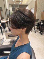 ユニックス アリオ亀有店(UNIX)&nbsp;【大人っぽい◎】透明感カラー×丸みショート 20代30代40代