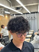 エース(ACES)&nbsp;波巻きパーママッシュ/シャドウパーマ/ツーブロック/ツイスパ