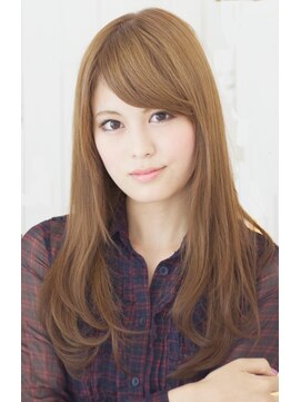 エム 綾瀬店(hair make e6+) 重くなりがちなロングヘアをツヤ感ＵＰでキュートスタイルに☆