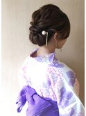 【crop es辻堂　藤田】大人可愛い浴衣アレンジ