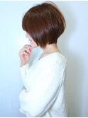 【morio池袋】大人可愛い前下がり小顔ショート