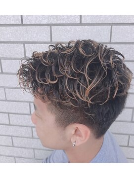 ヘアーズケアープレスト(Hair's Care Presto) ハイライト×メンズパーマ