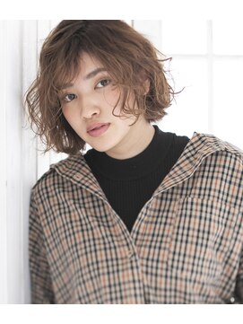 シャンプー 本店(SHAMPOO) 大人っぽカーリーボブ