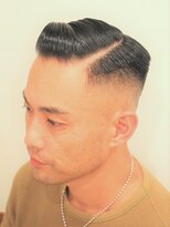 スーパークール アンド リコ(SUPERCOOL and RICO.) サイドパート（ポンパドール）＋ライン（ハードパート）