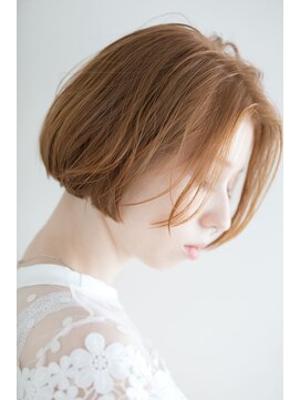 リル 8F 銀座(Rire) 【Rire-リル銀座-】王道内巻き丸みショートボブ☆