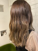 ヘアデザイン フィーカ 津留店(hair Design fika.) マット系ベージュ