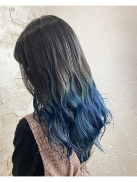 プライズ アイリス 池袋東口店(prize Iris) ブルーグラデーション、グラデーションカラー、池袋