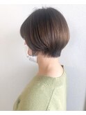 ショートボブ×ハイライト