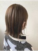 ミントグリーン×外ハネボブ♪