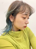 ローウェ 新百合ヶ丘(Louwe)&nbsp;透明感切りっぱなしグラデーションカラー[新百合ヶ丘/新百合ヶ丘