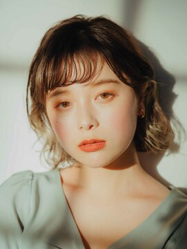 ヘアサロン レア 高崎(Lea) 重め外ハネミディ