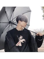 シン(syn) シルバー マッシュ グレー