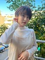 ニーナ せんげん台(nina)&nbsp;30代、40代、50代　耳にかけても◎大人かわいい丸みショート