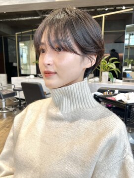 ロビー 表参道(ROBBY) マッシュショート／大人可愛い／表参道／30代40代