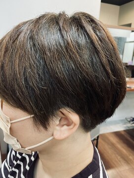 ヘアアンドスパ アイリス hair&spa Iris 【南鳩ヶ谷1分☆30代からの本格サロン】ふんわりショート