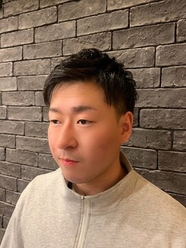 スマイル 沼影店(Smile) ツーブロックマッシュ/アップバング<理容室>[メンズ/武蔵浦和]